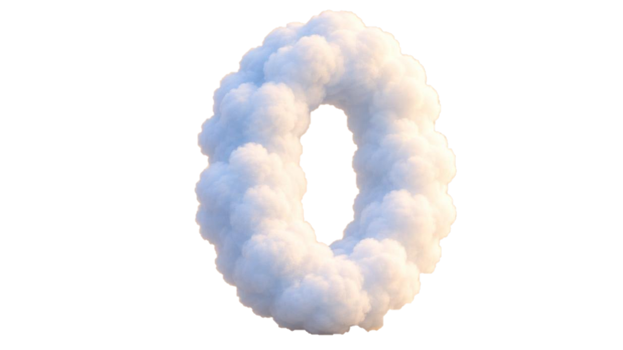 Zero cloud, zero